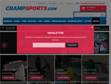 Tablet Screenshot of crampsports.com